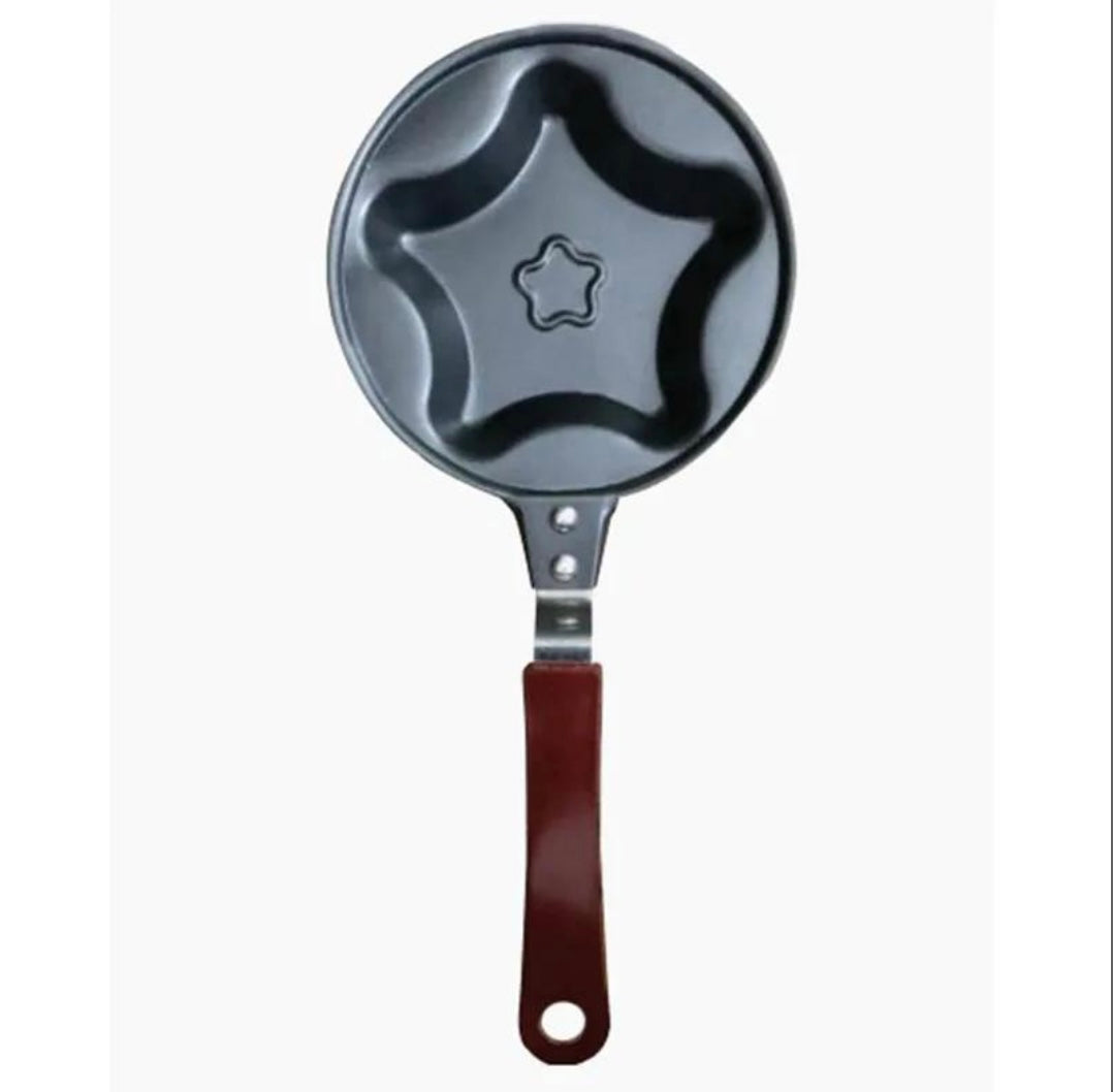 *EGG SHAPE FRYING PAN NON STICK,SIX DIFFERENT SHAPES-AVAILABLE *