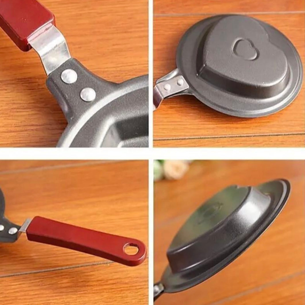 *EGG SHAPE FRYING PAN NON STICK,SIX DIFFERENT SHAPES-AVAILABLE *