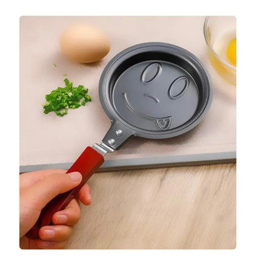 *EGG SHAPE FRYING PAN NON STICK,SIX DIFFERENT SHAPES-AVAILABLE *