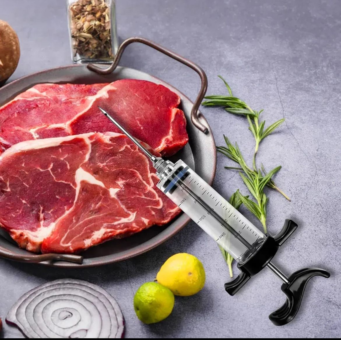 Kitchen Club Professional Meat & Poultry Marinade Injector Kit