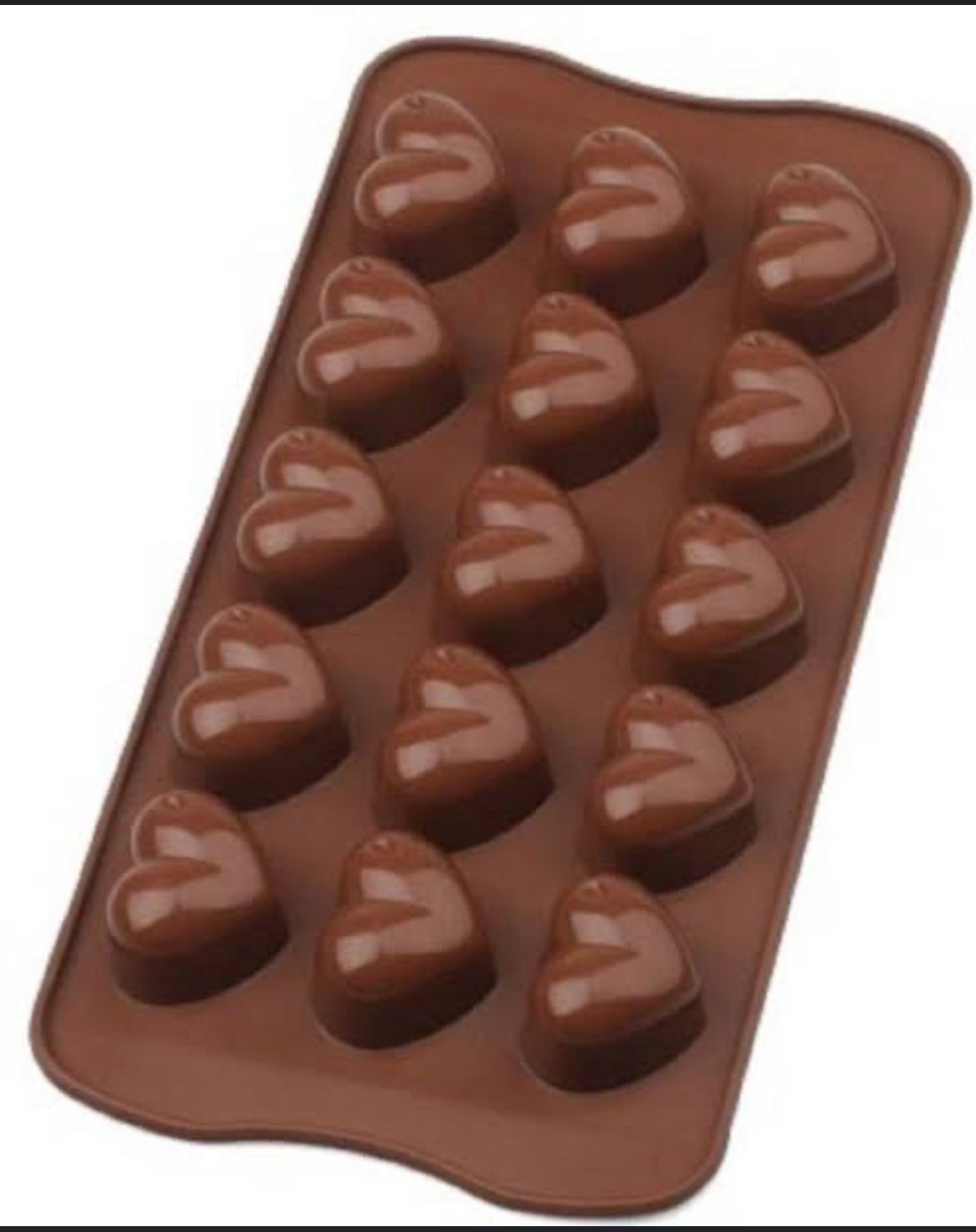 Premium Silicone Chocolate & Candy Mold - Heart & Assorted Fun Shapes